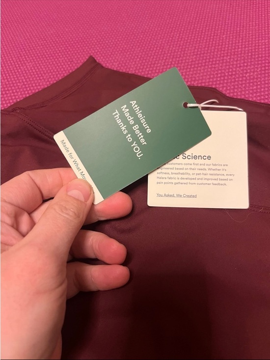 HALARA Women's Mini Skort - Burgundy - Picture 5 of 5